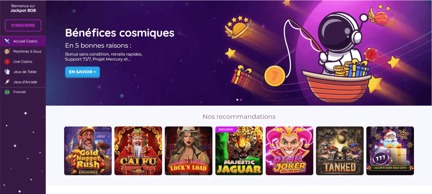 Jackpot Bob Casino